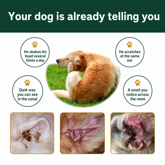 Ear Cleaner for Dogs & Cats.